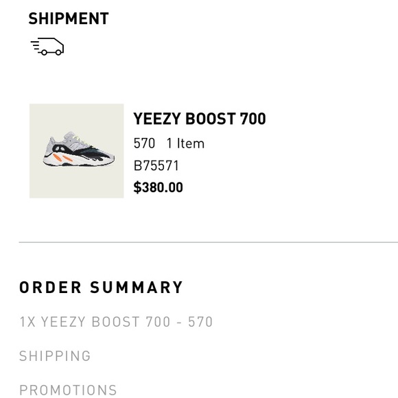 ❌SOLD❌Yeezy Boost 700 Wave Runner 6M / 7-7.5W - Picture 10 of 10